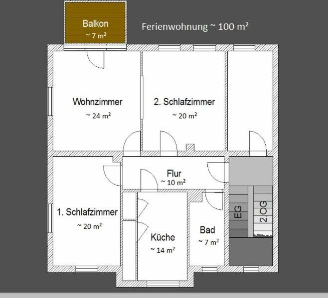 Meißen Ferienwohnung „Lena“ מראה חיצוני תמונה